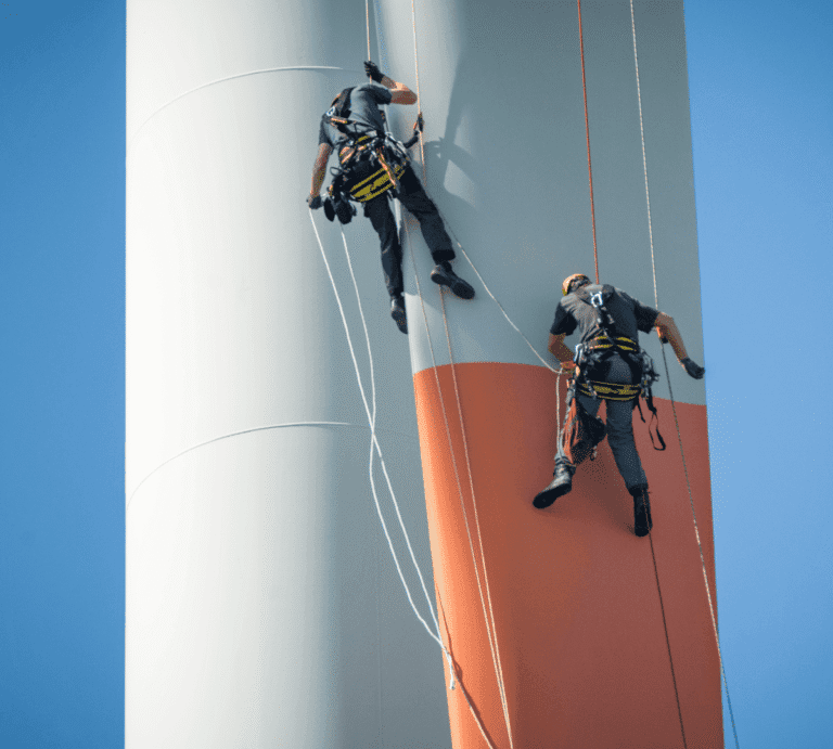 Wind Turbine Height Safety and Rescue Ropes | EN 1891 Certified