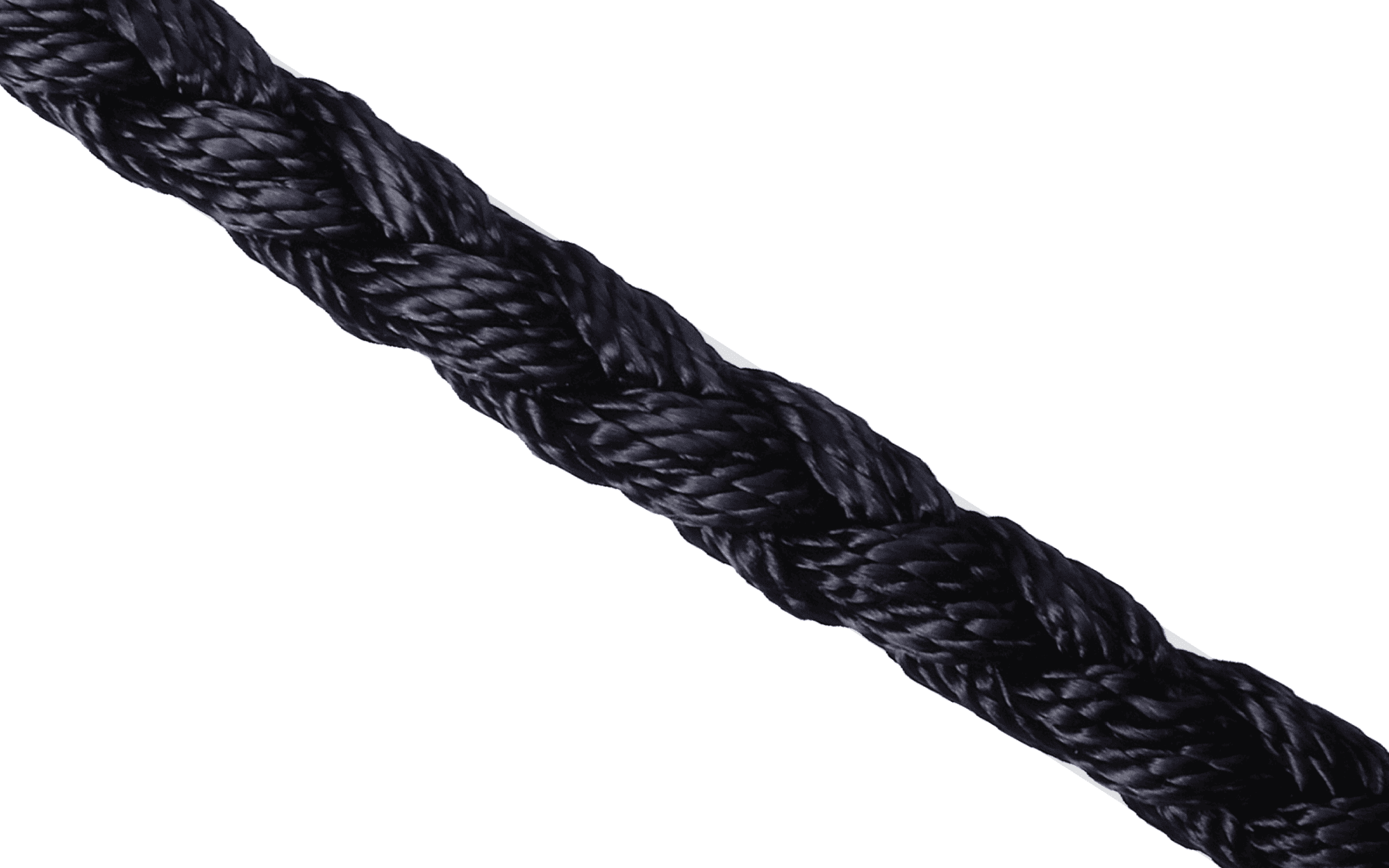 8-Strand Nylon Anchorbraid - Black