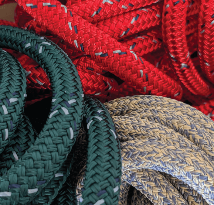 English Braids Racing Dyneema® Pro production range, manufactured at our Malvern facility using Avient SK78 fibre